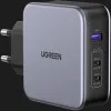Блок живлення UGREEN CD289 140W GaN Fast Charger with Cable (Gray)