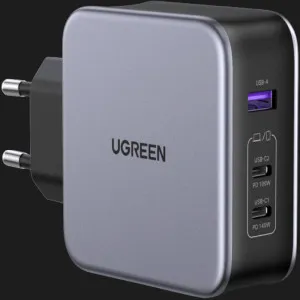 Блок питания UGREEN CD289 140W GaN Fast Charger with Cable (Gray) в Луцке