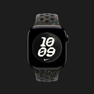 Ремінець Apple Nike Sport Band для Apple Watch 38/40/41/42mm (Midnight Black) (S/M)