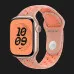 Ремешок Apple Nike Sport Band для Apple Watch 38/40/41/42mm (Alpenglow Pink) (S/M)