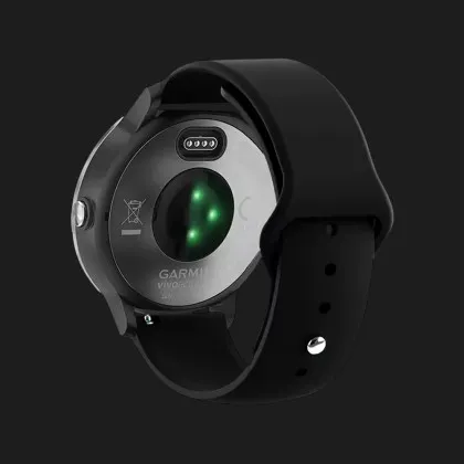 Ремешок Silicone Band для Garmin (Quick Release 22) (Black) в Хусті