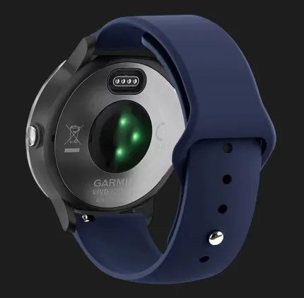 Ремешок Silicone Band для Garmin (Quick Release 20) (Midnight Blue)