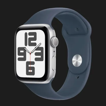 б/у Apple Watch SE 2, 40mm, Silver Aluminum Case with Storm Blue Sport Band (S/M) (MRE13) 2023 в Броварах