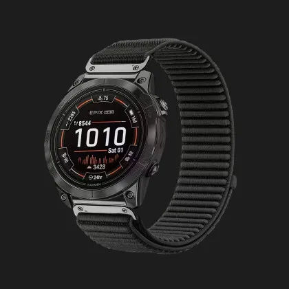 Ремінець Nylon Strap для смарт-годинника (Quick Release 22) (Black)