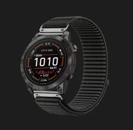 Ремешок Nylon Strap для Garmin (Quick Release 22) (Black)