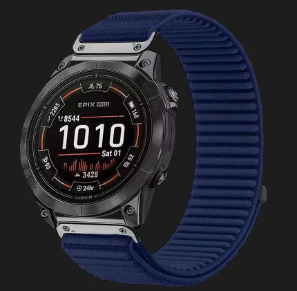 Ремінець Nylon Strap для смарт-годинника (Quick Release 18) (Blue)