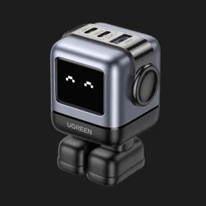 Блок питания UGREEN CD361 65W Nexode Robot GaN Tech USB + 2 x USB Type-C (Gray) в Луцке