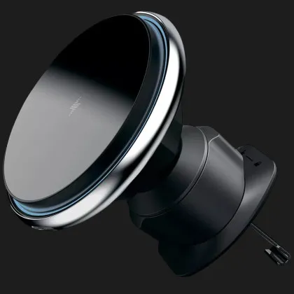 Автомобільний тримач з бездротовим зарядним пристроєм Proove Magic Circle 15W (Silver) в Ковелі