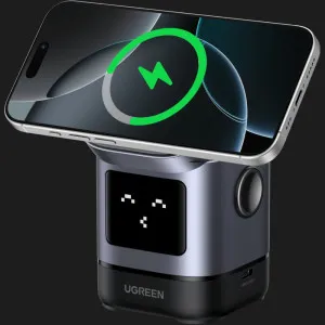 Беспроводное зарядное UGREEN Uno 2-in-1 Magnetic Wireless Charger 15W в Луцке