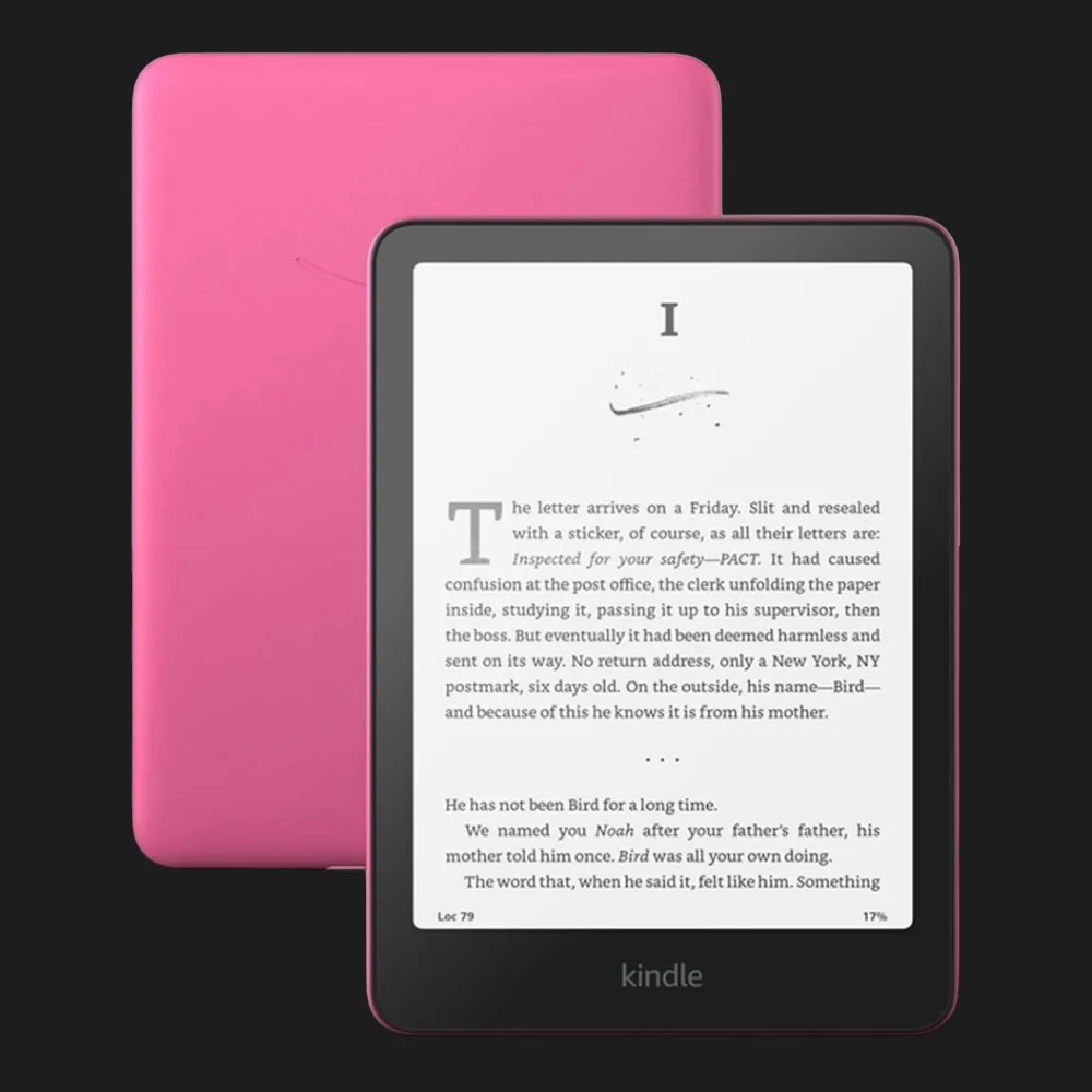 Електронна книга Amazon Kindle Paperwhite Signature Edition 12th Gen 2024 32GB (Metallic Raspberry) (Standard)