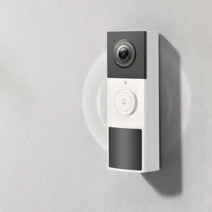 Розумный видеозвонок с аккумулятором TP-LINK Tapo D210 (White/Black) в Ковеле