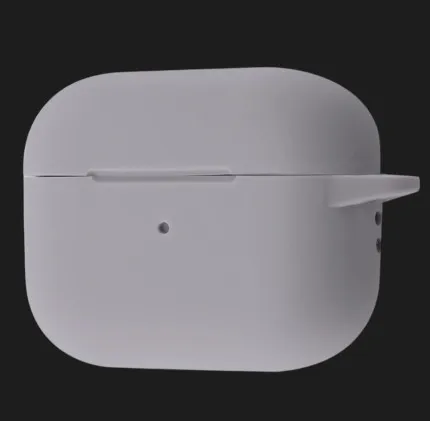 Чехол Silicone Case Clip для AirPods Pro 3 (Light Gray)