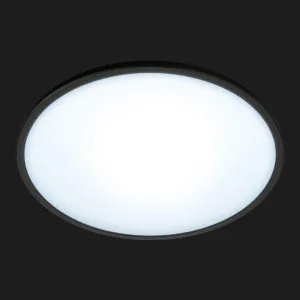 Розумний світильник стельовий WiZ SuperSlim Ceiling 16W 2700-6500K Wi-Fi (Black) в Чернівцях