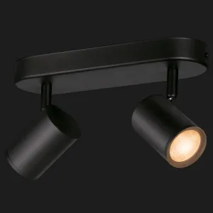 Розумний накладний точковий світильник WiZ IMAGEO Spots 2200-6500K RGB Wi-Fi (Black) в Хмельницькому