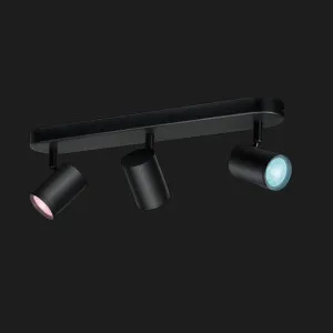 Розумний накладний точковий світильник WiZ IMAGEO Spots 2200-6500K RGB Wi-Fi (929002658901) (Black) в Хмельницькому