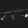 Розумний накладний точковий світильник WiZ IMAGEO Spots 2200-6500K RGB Wi-Fi (929002658901) (Black)