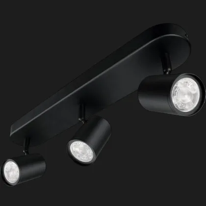 Розумний накладний точковий світильник WiZ IMAGEO Spots 2200-6500K RGB Wi-Fi (929002658901) (Black) в Бродах