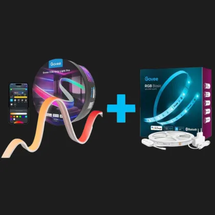Лента светодиодная умная Govee H61E5 COB Strip Light Pro, 3м в Кропивницком