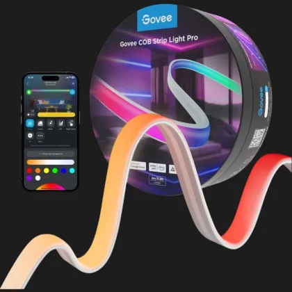 Лента светодиодная умная Govee H61E5 COB Strip Light Pro, 3м в Кропивницком