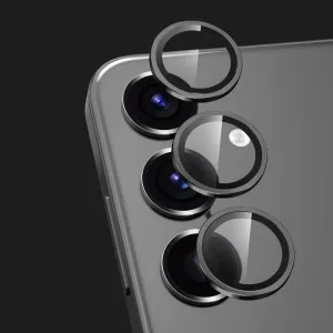 Защитное стекло Monblan для камери Samsung S24 FE Metal Ring Series (Graphite) в Хмельницком
