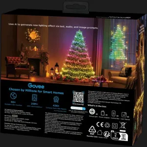 Гирлянда Smart LED Govee H80C4 Christmas String Lights 2, RGBWIC, 20м в Александрии