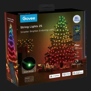 Гирлянда Smart LED Govee H80C4 Christmas String Lights 2, RGBWIC, 20м в Александрии