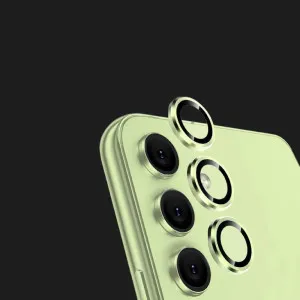 Захисне скло Monblan для камери Samsung S24 FE Metal Ring Series (Mint) в Хмельницькому