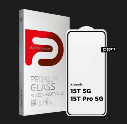 Захисне скло Full Glass для Xiaomi 15T / 15T Pro