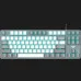 Клавиатура проводная AULA F3287 keycap KRGD blue EN/UA (Gray/White) (UA)