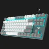 Клавиатура проводная AULA F3287 keycap KRGD blue EN/UA (Gray/White) (UA)