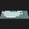 Клавиатура проводная AULA F3287 keycap KRGD blue EN/UA (Gray/White) (UA)