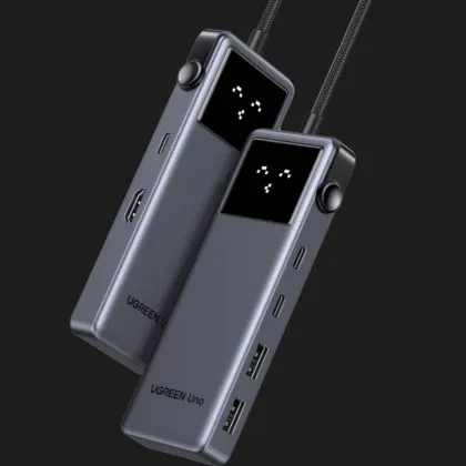 Переходник UGREEN CM888 Uno USB-C to HDMI+2xUSB 3.2+2xUSB-C 3.2+PD Power Converter в Берегово