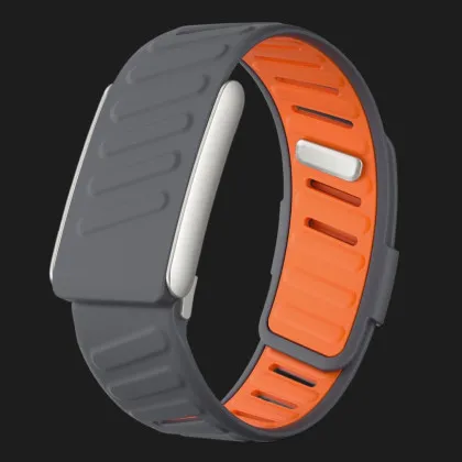 Ремінець SportFlex Band для Whoop 5.0 (Dark Gray/Orange) в Ковелі