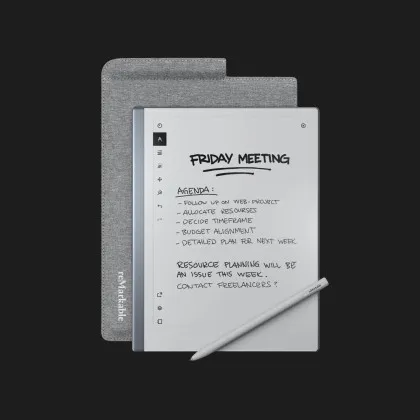 Оригінальний чохол Folio для reMarkable 2 Polymer Weave (Gray)