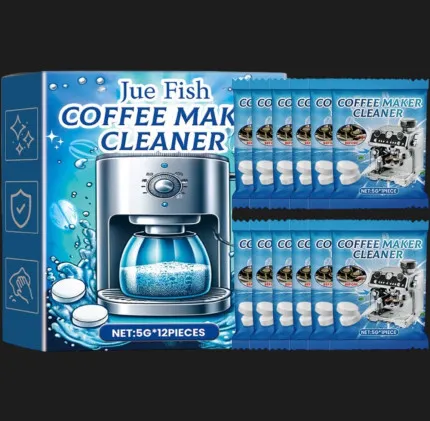 Таблетки для очистки и удаления накипи для кофемашин (12 таблеток)