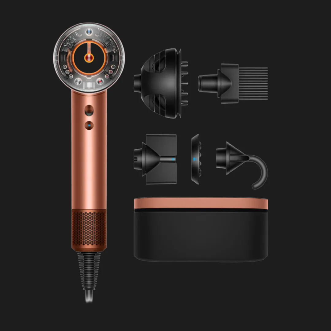 Фен для волосся Dyson Supersonic Nural Hair Dryer (Amber Silk)