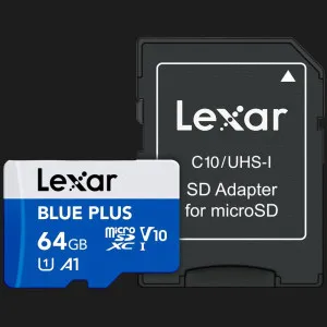 Карта пам'яті Lexar MICRO SDXC 64GB UHS-I W/A в Хмельницькому