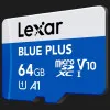 Карта памяти Lexar MICRO SDXC 64GB UHS-I W/A