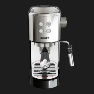 Ріжкова кавоварка Krups (XP444C10) (Stainless Steel) в Борисполі