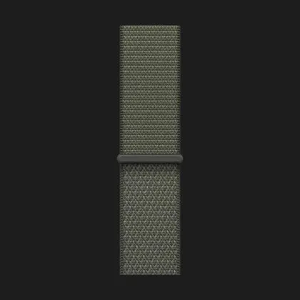 Apple Watch Series 11 GPS, 46mm Rose Gold Aluminum Case with Forest Sport Loop