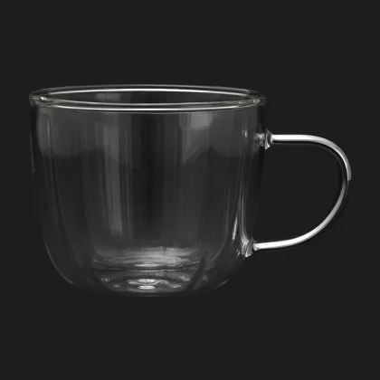 Набір чашок з ручками та подвійними стінками Ardesto 350 мл 2 шт (AR2635BWN) в Бердичеві