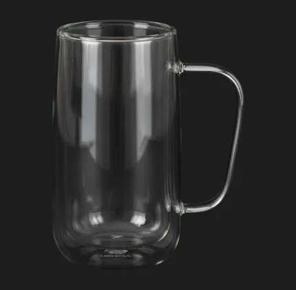 Набор чашек с ручками и двойной стенкой Ardesto 400 мл 2 шт. (AR2640WH)