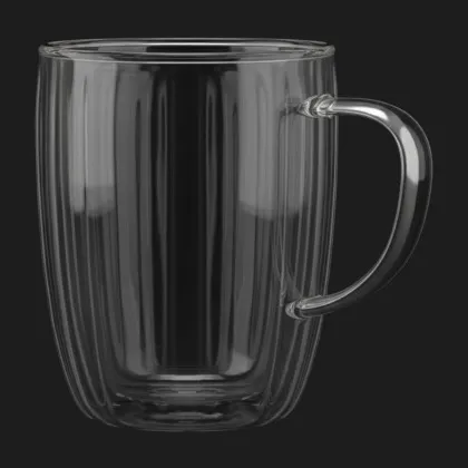 Набор чашек с ручками и двойной стенкой Ardesto 450 мл 2 шт. (AR2645BHN)