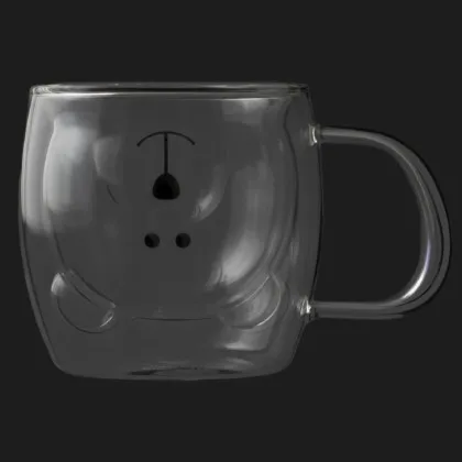 Набор чашек с двойными стенками и ручками Ardesto Animals 250 мл 2 шт. (AR2625GHA) в Ковеле