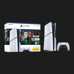 Ігрова приставка Sony PlayStation 5 Slim (BluRay) (EA SPORTS FC 26 Bundle) (1TB) (Standard) в Бродах
