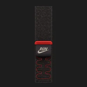 Ремінець Apple Nike Sport Loop для Apple Watch 38/40/41/42mm (Midnight Black)