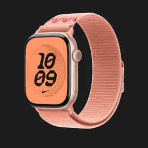 Ремінець Apple Nike Sport Loop для Apple Watch 38/40/41/42mm (Alpenglow Pink)
