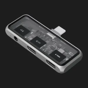 Хаб Satechi Mobile XR Hub with Audio (Space Gray) (ST-HXRAJM) в Чернівцях