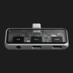 Хаб Satechi Mobile XR Hub with Audio (Space Gray) (ST-HXRAJM) в Чернівцях