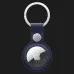 Брелок Apple AirTag FineWoven Key Ring (Navy)